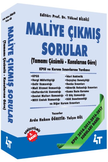 maliye cikmis sorular 4t yayinlari hizli guvenli kaliteli hizmet