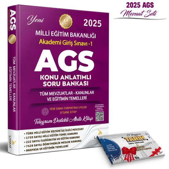 2026 MEB AGS TÜM MEVZUATLAR KANUNLAR VE EĞİTİMİN TEMELLERİ (ÖĞRETMEN AKADEMİSİ GİRİŞ SINAVI 1.KİTAP)