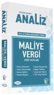 2018 KPSS A Grubu Analiz Maliye Vergi Ders Notları Monopol Yayınları