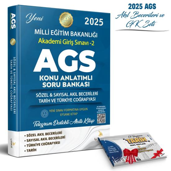 2026 MEB AGS SÖZEL SAYISAL AKIL YÜRÜTME- TARİH VE COĞRAFYA (ÖĞRETMEN AKADEMİSİ GİRİŞ SINAVI 2.KİTAP)