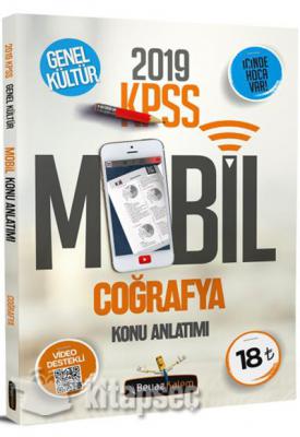 2019 KPSS Coğrafya Mobil Konu Anlatımı Beyaz Kalem Yayınları
