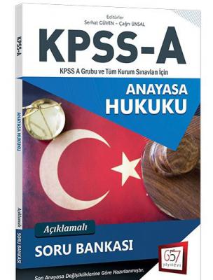 2018 KPSS A Grubu Anayasa Hukuku Açıklamalı Soru Bankası 657 Yayınları