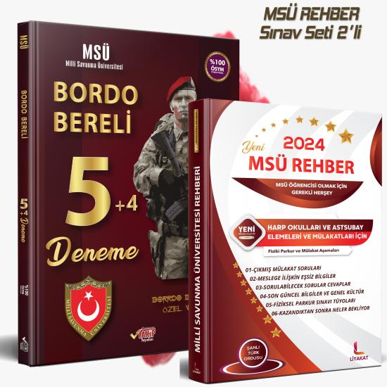 MSÜ Rehber Denemeleri - 2023 Alımlarına Özel Hazırlık- Rütbeli Asker Olmak İçin Gerekli Olan Her Şey