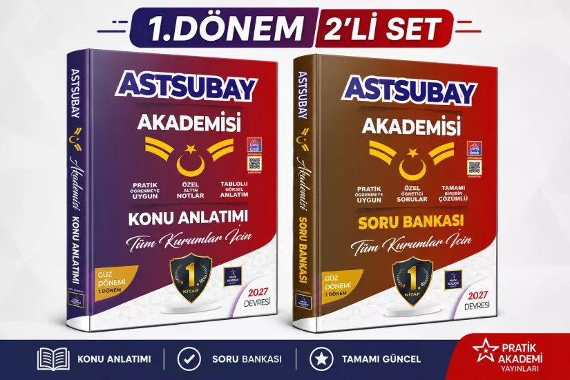 ASEM 2 Lİ SET - 1.DÖNEM KONU ANLATIMI VE SORU BANKASI SETİ - MEZUN YAPAN SET