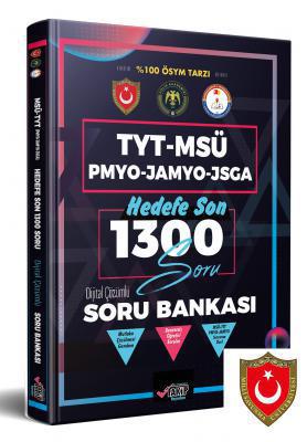 MSÜ Soru Bankası-Hedefe Son 1300 Soru - 2026 Alımlarına Özel Hazırlık- Rütbeli Asker Olmak İçin Gerekli Olan Her Şey