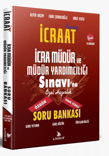 İcra Müdür ve Müdür Yardımcılığı Sınavına Özel Hazırlık Tamamı Çözümlü Soru Bankası - Konsey İcraat (2024 Sınavına Özel Hazırlık)