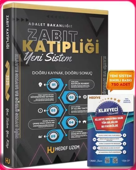 Yeni Sistem Zabıt Katipliği- 750 Adet Sınırlı Baskı- Son Alıma Özel