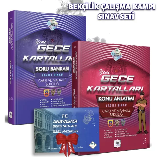 Bekçi Alımına Özel Hazırlık - Konu Anlatımlı Soru Bankası 