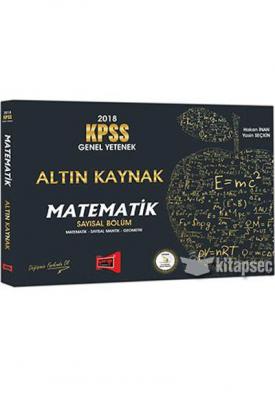 2018 KPSS Genel Yetenek Altın Kaynak Matematik Sayısal Bölüm Konu Analizli Anlatım Yargı Yayınları
