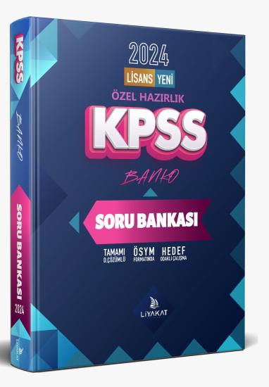 KPSS BANKO 2026 KPSS Özel Hazırlık Tamamı Çözümlü Soru Bankası