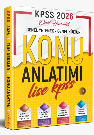 2026 Lise KPSS Özel Hazırlık - Hedef Efsane Odaklı Konu Anlatımı - Memuriyete Giden En Kısa Yol