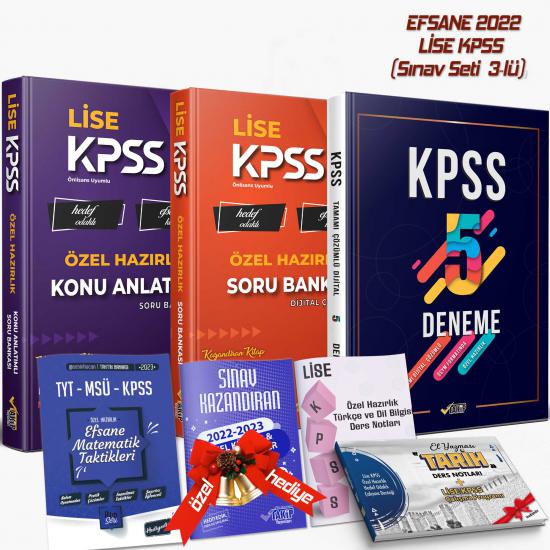 2023 Lise KPSS Özel Hazırlık - Hedef Odaklı Konu Anlatımı - Memuriyete Giden En Kısa Yol