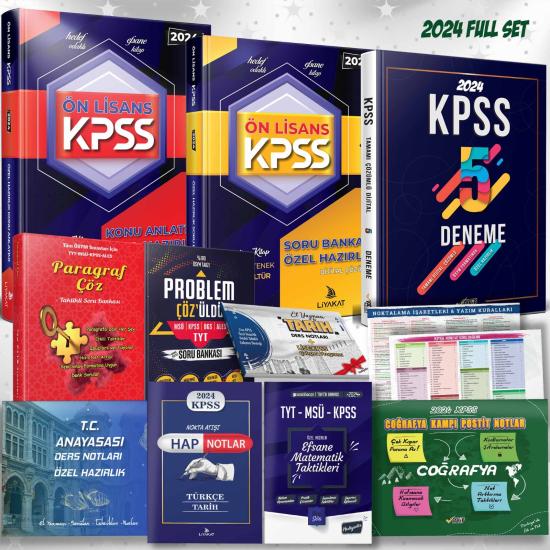 Ön Lisans KPSS Efsane 5lİ Set - Memuriyete Giden En Kısa Yol 