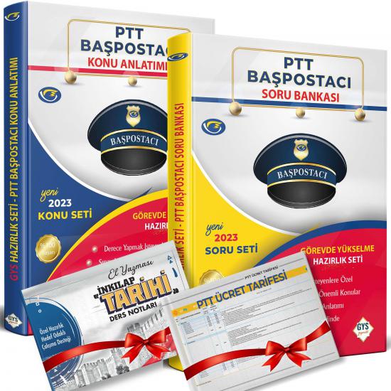 2023 PTT BAŞPOSTACI GÖREVDE YÜKSELME SINAVI HAZIRLIK SETİ