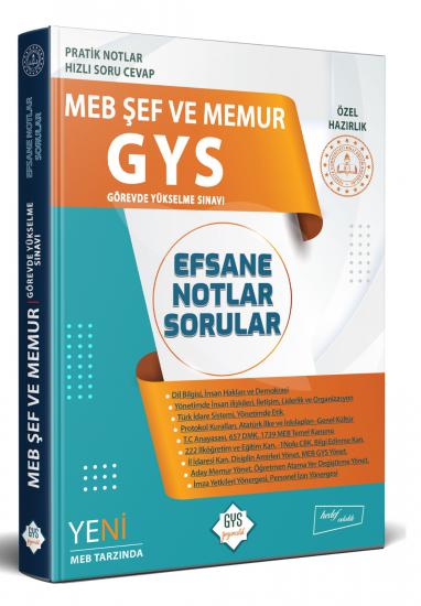 2024 MEB Şef ve Memur Görevde Yükselme Sınavı