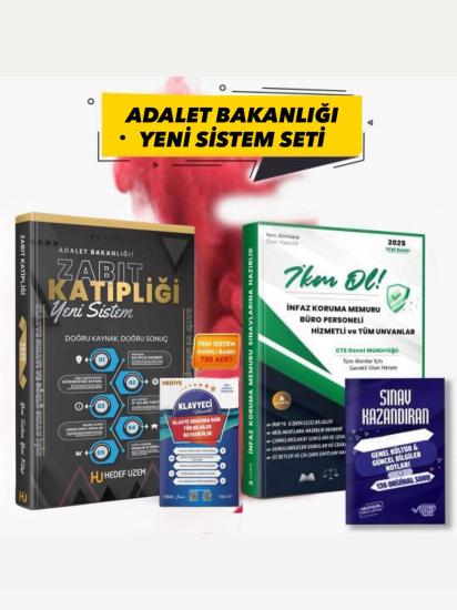 Yeni Sistem Zabıt Katipliği- İKM OL 2 Lİ SET - Son Alıma Özel