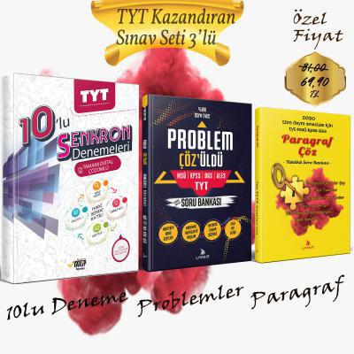 TYT 10’lu Senkron Denemeleri - 2022 TYT Özel Hazırlık -Tamamı Dijital Çözümlü