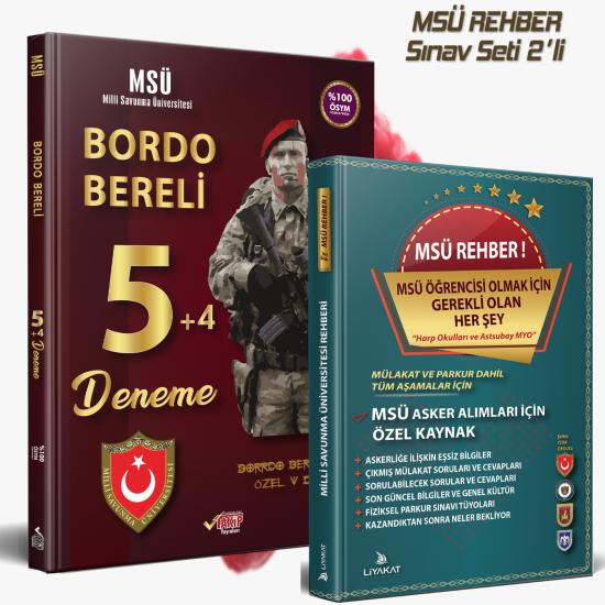 MSÜ Rehber Denemeleri - 2023 Alımlarına Özel Hazırlık- Rütbeli Asker Olmak İçin Gerekli Olan Her Şey