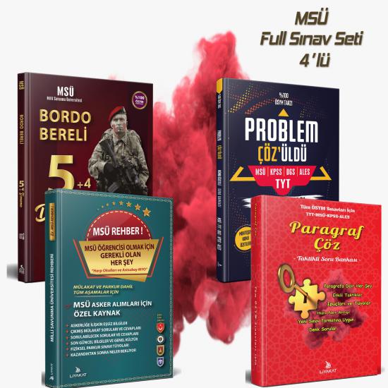 MSÜ Rehber Denemeleri - 2023 Alımlarına Özel Hazırlık- Rütbeli Asker Olmak İçin Gerekli Olan Her Şey