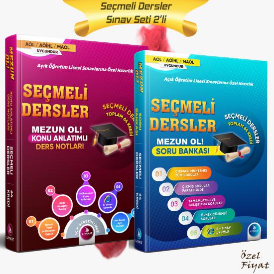 Mezun OL Zorunlu Seçmeli Dersler Konu Anlatımlı Ders Notları - Açık Öğretim Lisesi Sınavlarına Özel Hazırlık