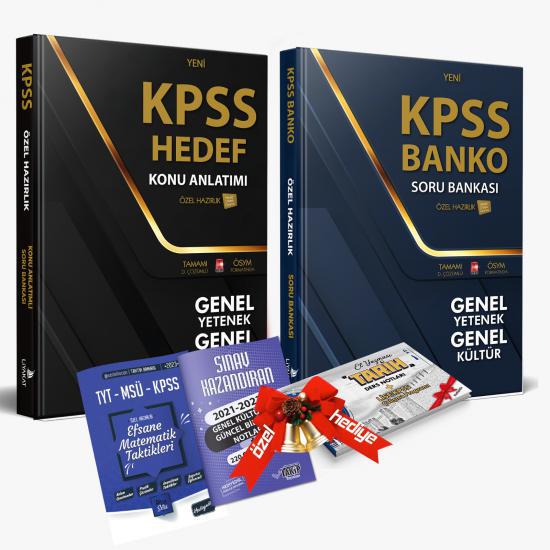 EFSANE 2 Lİ SET KPSS KONU ANL VE SORU BANK - Hedef Odaklı Çalışma Kitabı - 2026 KPSS Özel Hazırlık