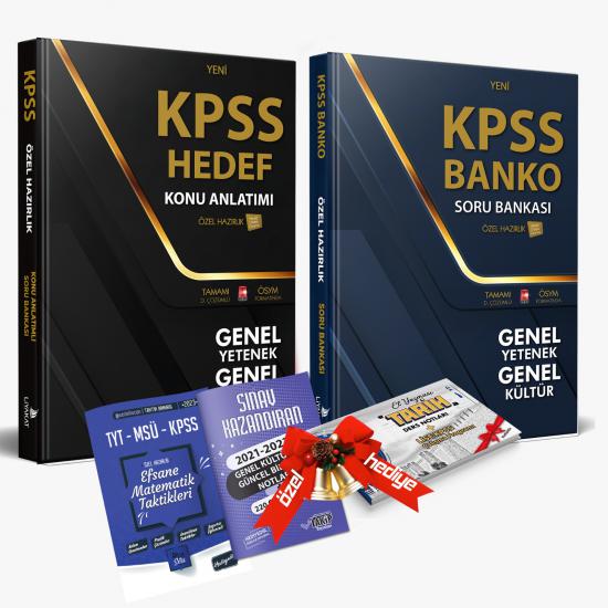 EFSANE 2 Lİ SET KPSS KONU ANL VE SORU BANK - Hedef Odaklı Çalışma Kitabı - 2026 KPSS Özel Hazırlık