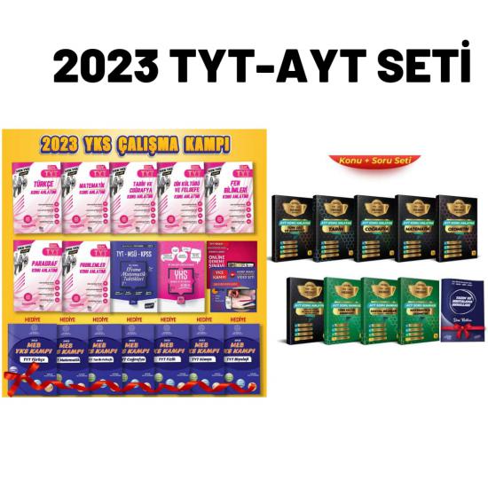 ⚡ 2023 YKS KAMPI-YKS Özel Hazırlık-20’li Set (12+8 Hediyeli)-ea6+4 