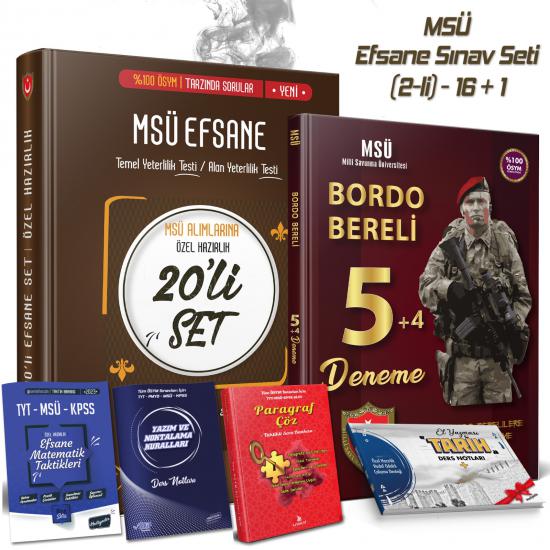 2023 MSÜ 14 Lü Efsane Altın Set - Altın Seri Yayınları