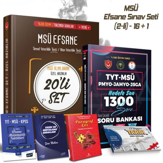 2023 MSÜ 16 Lı Efsane Altın Set - Altın Seri Yayınları
