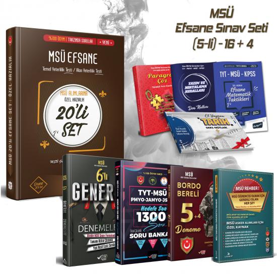 2023 MSÜ 16 Lı Efsane Altın Set - Altın Seri Yayınları