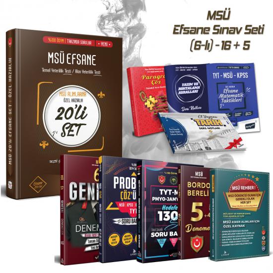 2023 MSÜ 16 Lı Efsane Altın Set - Altın Seri Yayınları