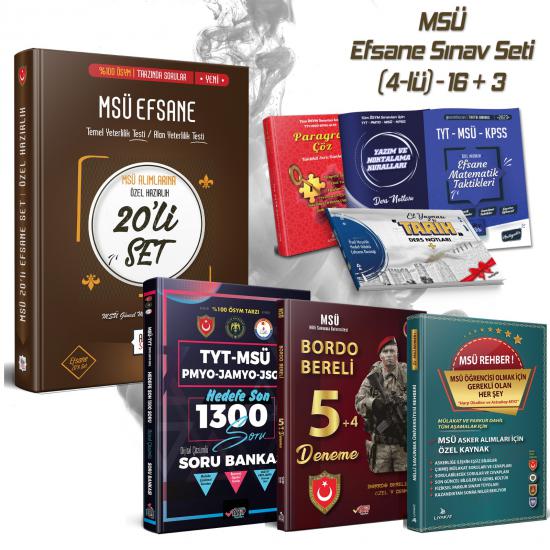 2023 MSÜ 16 Lı Efsane Altın Set - Altın Seri Yayınları