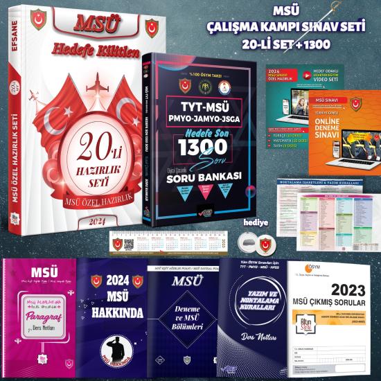 ÖSYM7BİZİ Özel Set 2023 MSÜ 16 Lı Efsane Altın Set - Altın Seri Yayınları