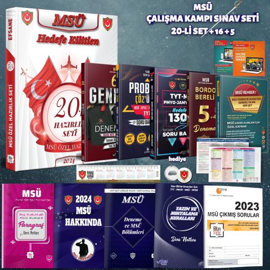 2024 MSÜ 22li Efsane Altın Set - Altın Seri Yayınları