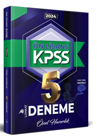 ÖN LİSANS KPSS Tamamı çözümlü 5 Deneme