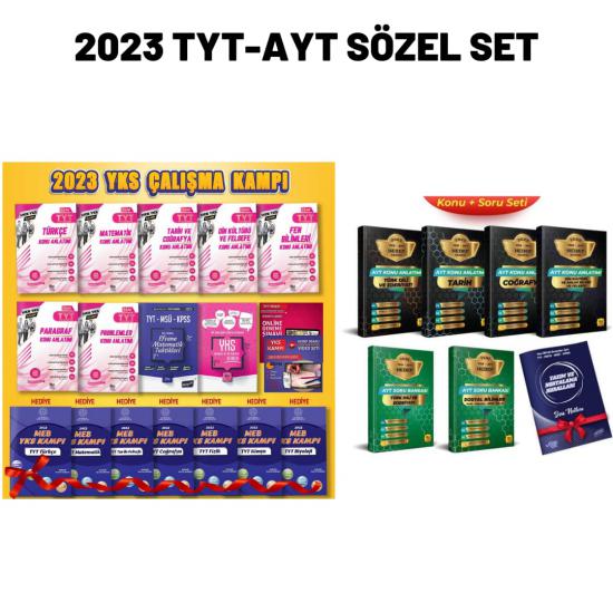 ⚡ 2023 YKS KAMPI-YKS Özel Hazırlık-18’li Set (11+7 Hediyeli)